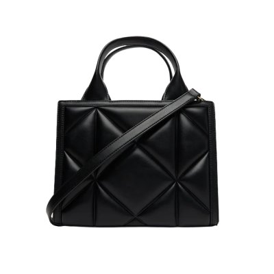 THE EMBOSSED Q SMALL SHOPPING BAG